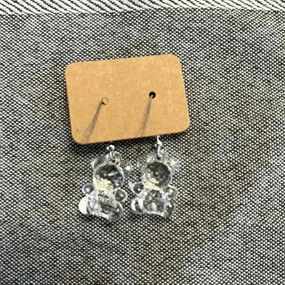 New Handmade by  Jax gummy bear earrings - Picture 2 of 3